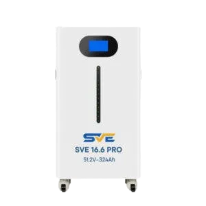 Thiết Bị Lưu Trữ 16.6Kwh SVE 16.6 PRO IP65 51.2V324Ah Bảo hành 5 Năm