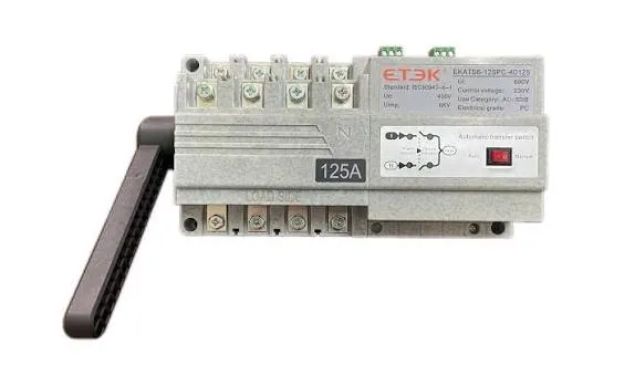 Thiết Bị Điện ETEK Bộ ATS Chuyển Mạch 2 Nguồn Tự Động 125A 4P EKATS6-125PC-40125