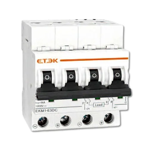 Cầu Giao Đóng Cắt Tự Động ETEK CB DC 16A, 32A, 63A 1000VDC 4P