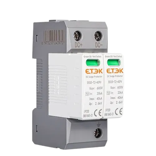 Thiết Bị Điện ETEK SPD DC 20KA 2P 600VDC